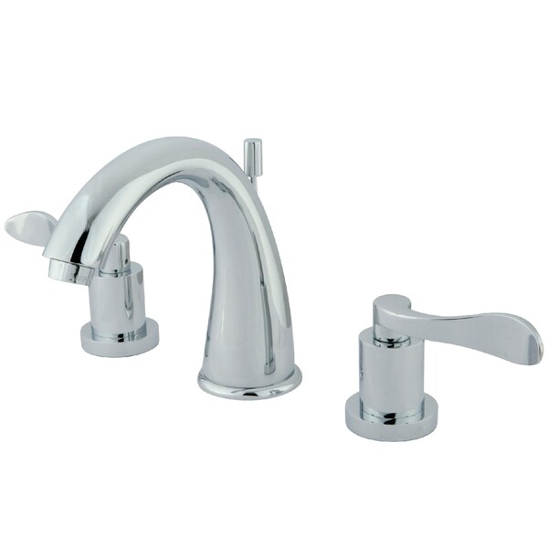 8" Widespread Bathroom Faucet, Chrome